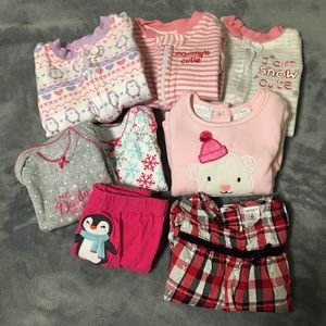 8pc 3-6M/6M Christmas bundle